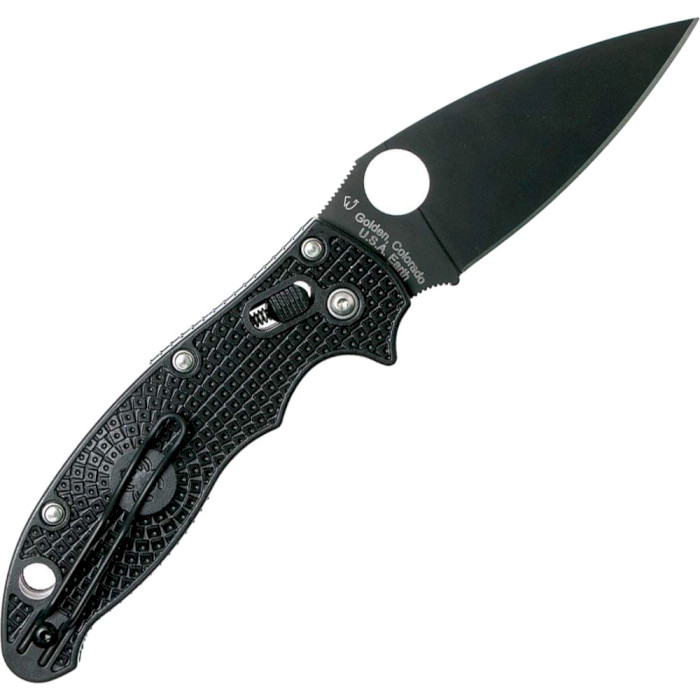 Складной нож SPYDERCO Manix 2 Black Blade (C101PBBK2)