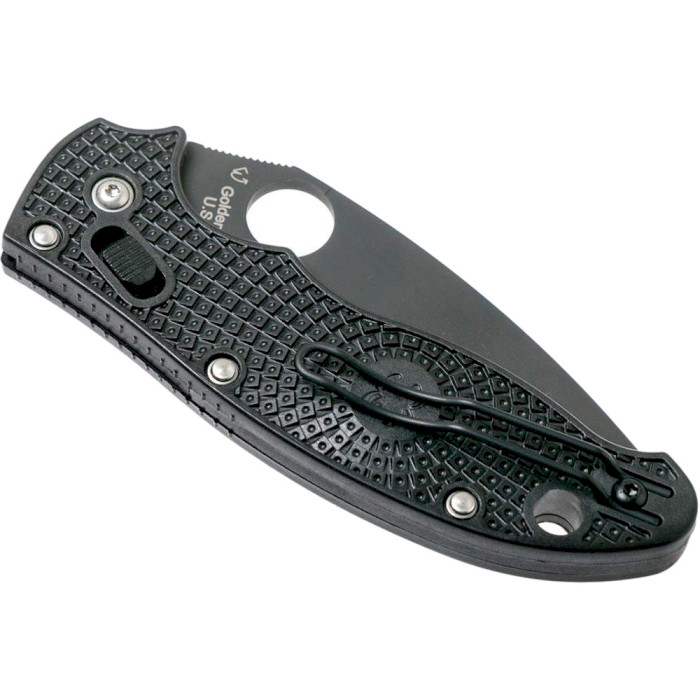 Складной нож SPYDERCO Manix 2 Black Blade (C101PBBK2)