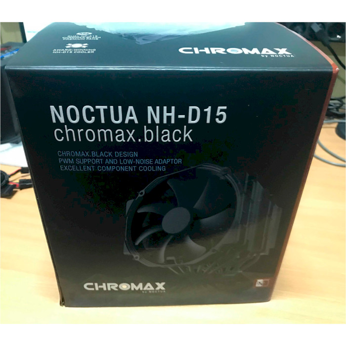 Кулер для процесора NOCTUA NH-D15 chromax.black/Уцінка