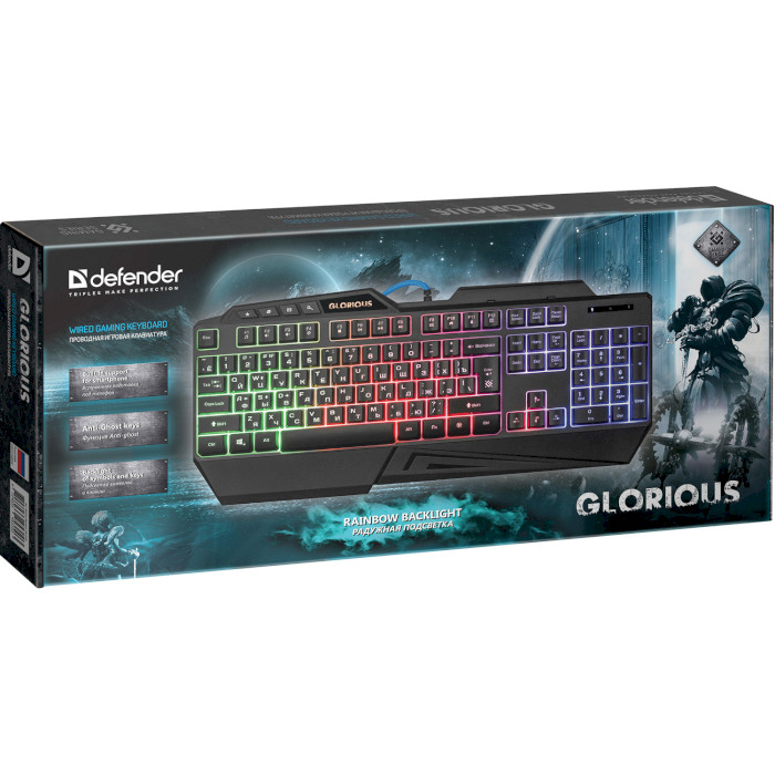 Клавиатура DEFENDER Glorious GK-310L (45310)