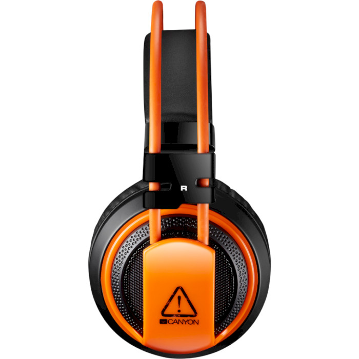 Навушники геймерскі CANYON Corax GH-5A Black/Orange