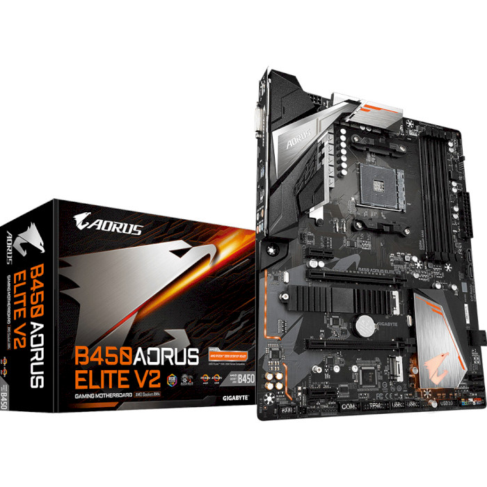 Материнська плата AORUS B450 Elite V2