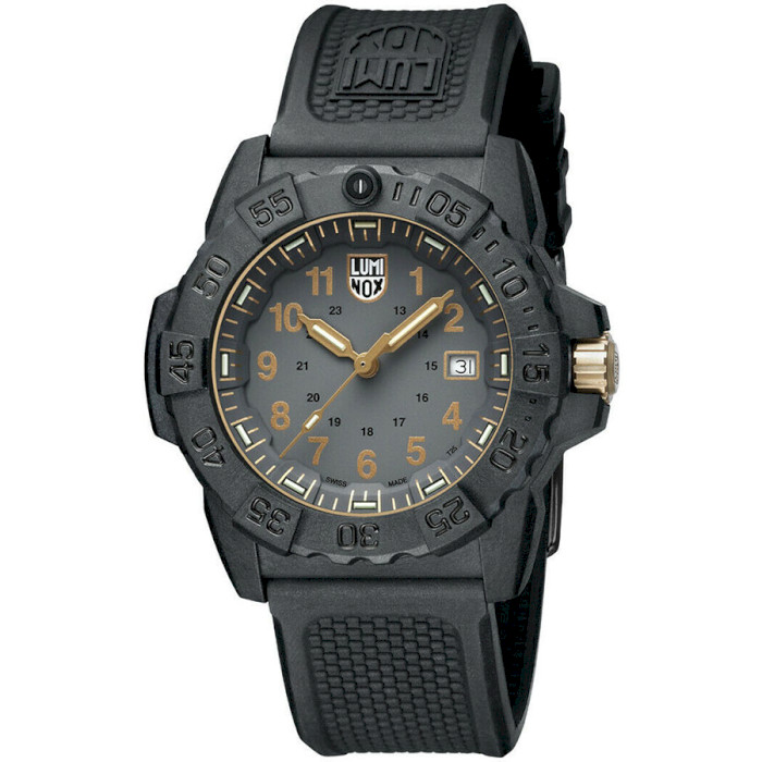 Годинник LUMINOX Navy Seal 3500 Series Black (XS.3508.GOLD)