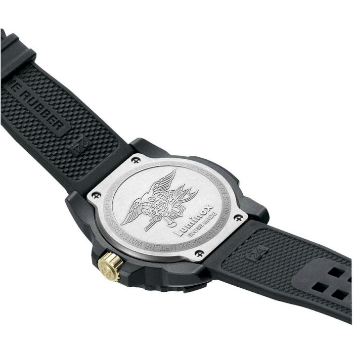 Часы LUMINOX Navy Seal 3500 Series Black (XS.3508.GOLD)