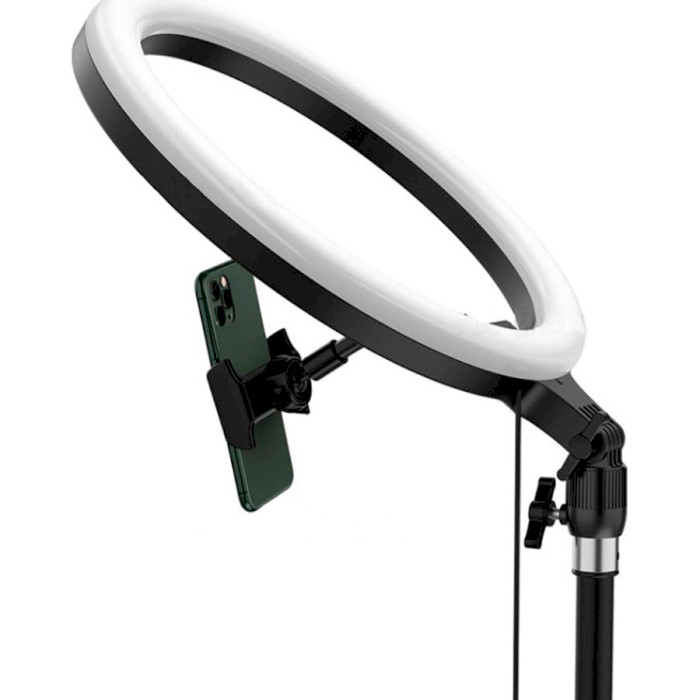 Кільцева LED лампа BASEUS Live Stream Holder Floor Stand (CRZB12-B01)