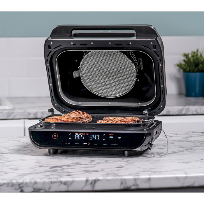 Мультипіч NINJA Foodi MAX Health MultiGrill & Air Fryer with Cooking Probe (AG551EU)
