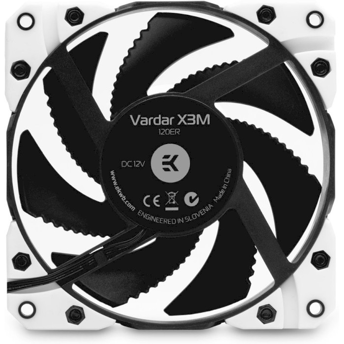 Вентилятор EKWB EK-Vardar X3M 120ER White (3830046996916)