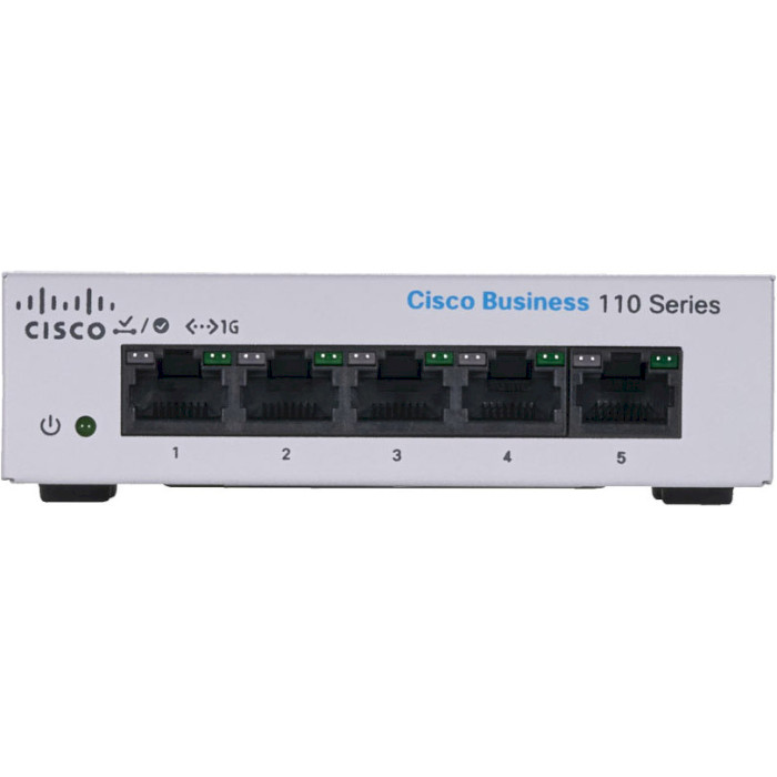 Коммутатор CISCO Business 110-5T-D (CBS110-5T-D-EU)