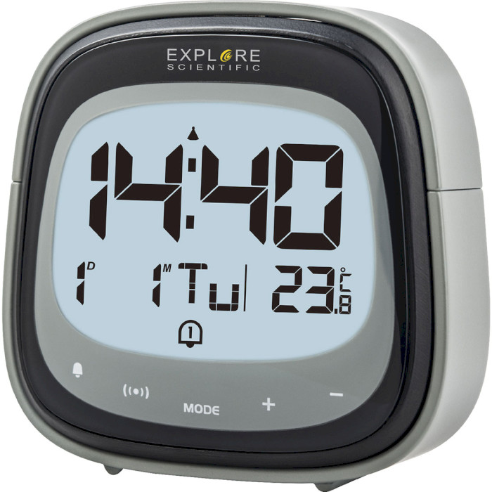 Часы настольные EXPLORE SCIENTIFIC RC Dual Alarm Black (RDC3006CM3LC2)