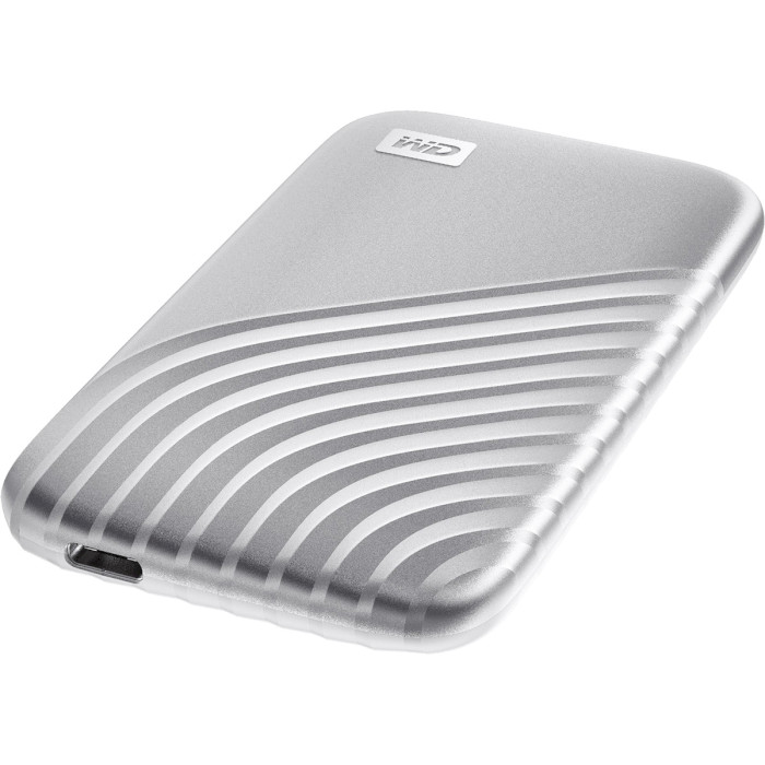 Портативный SSD диск WD My Passport 2020 2TB USB3.2 Gen1 Silver (WDBAGF0020BSL-WESN)