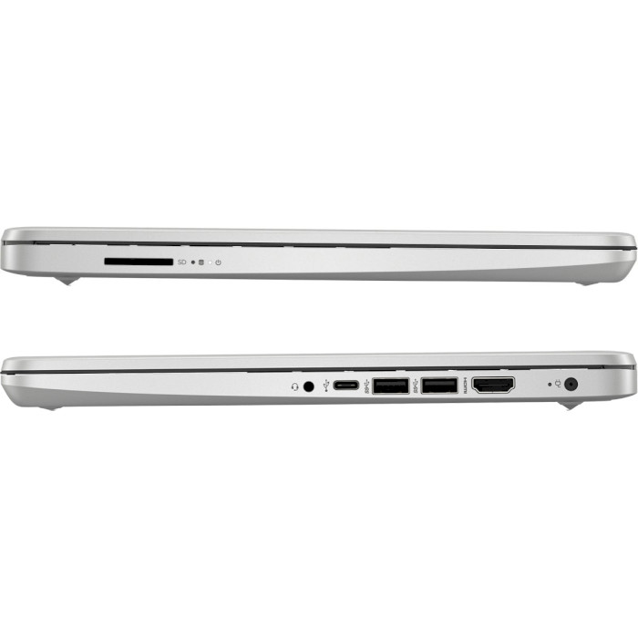 Ноутбук HP 14s-fq0003ur Natural Silver (1B2R3EA)