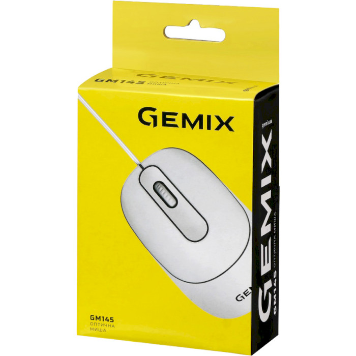 Мышь GEMIX GM145 White