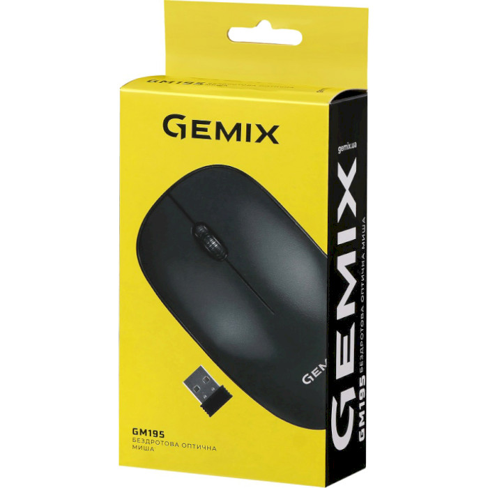 Миша GEMIX GM195 Black