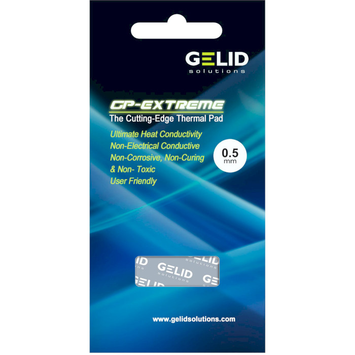 Термопрокладка GELID SOLUTIONS GP-Extreme Thermal Pad 80x40x0.5mm (TP-GP01-A)