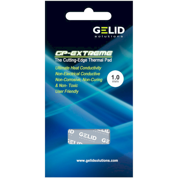 Термопрокладка GELID SOLUTIONS GP-Extreme Thermal Pad 80x40x1.0mm (TP-GP01-B)