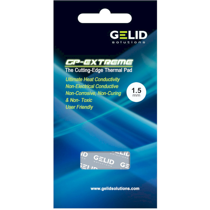 Термопрокладка GELID SOLUTIONS GP-Extreme Thermal Pad 80x40x1.5mm (TP-GP01-C)