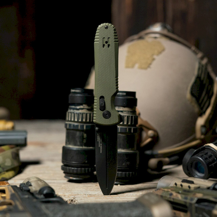 Складной нож SOG Pentagon XR OD Green (12-61-02-57)