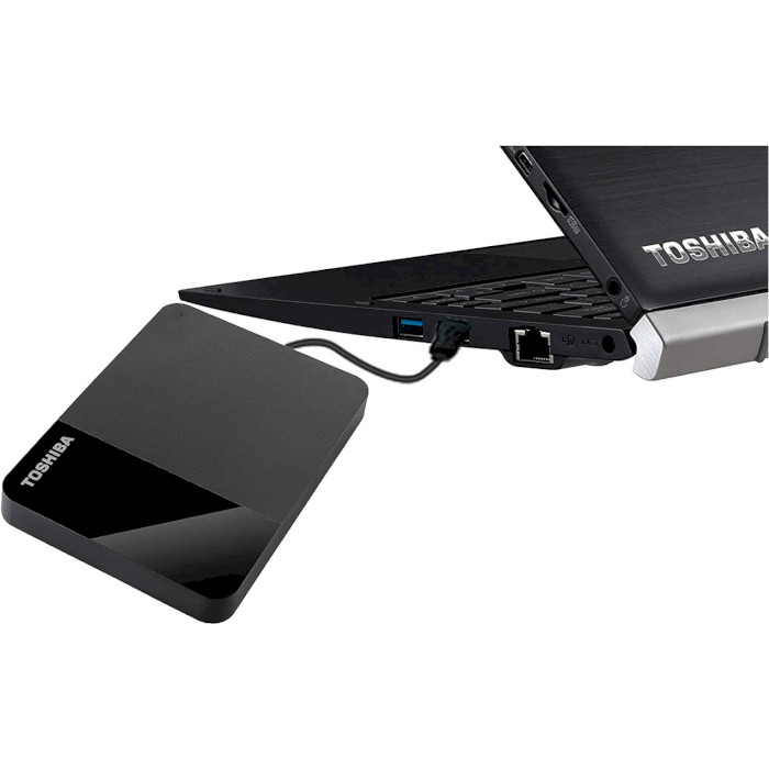 Портативный жёсткий диск TOSHIBA Canvio Ready 2TB USB3.2 Black (HDTP320EK3AA)