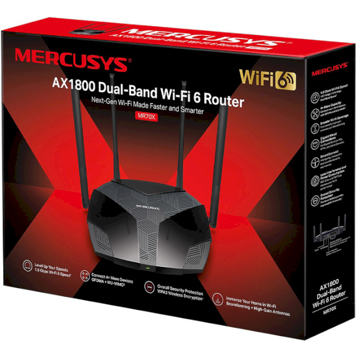 Wi-Fi роутер MERCUSYS MR70X