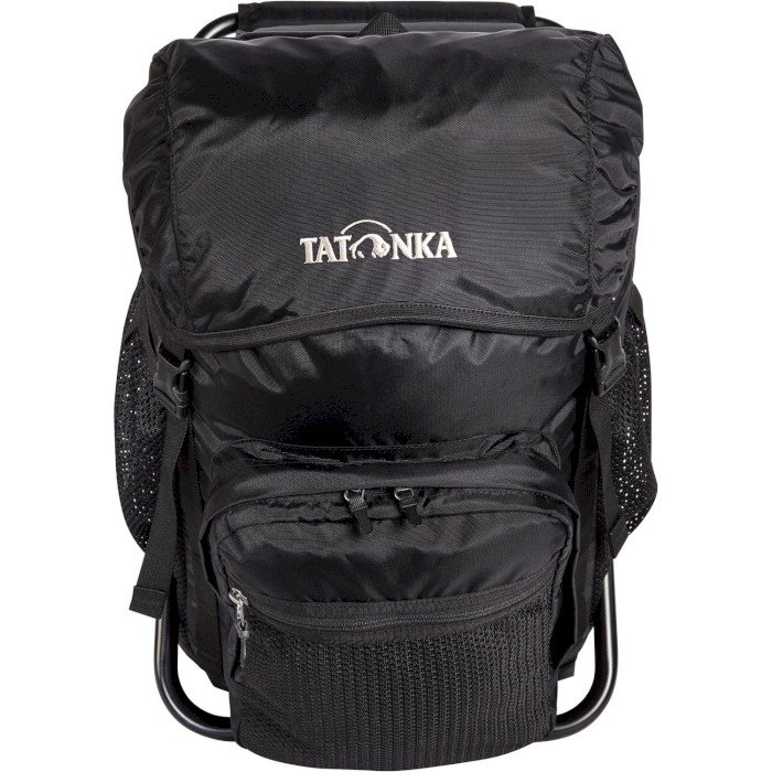 Складаний стілець-рюкзак TATONKA Fischerstuhl Backpack with Seat Black (2295.040)