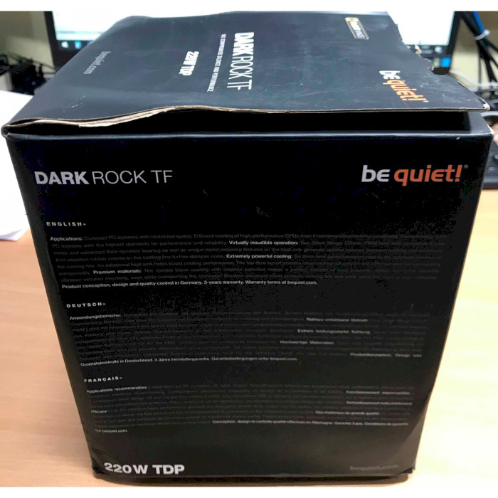 Кулер для процесора BE QUIET! Dark Rock TopFlow/Уцінка (BK020)