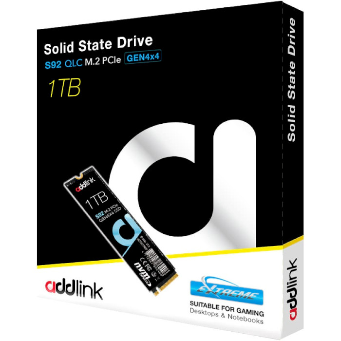 SSD диск ADDLINK S92 1TB M.2 NVMe (AD1TBS92M2P)