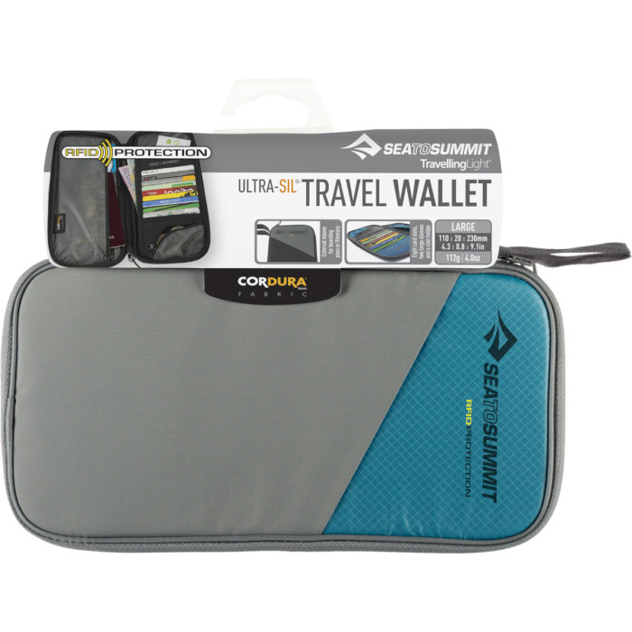 Портмоне SEA TO SUMMIT Travel Wallet Large Blue (ATLTWRFIDLBL)