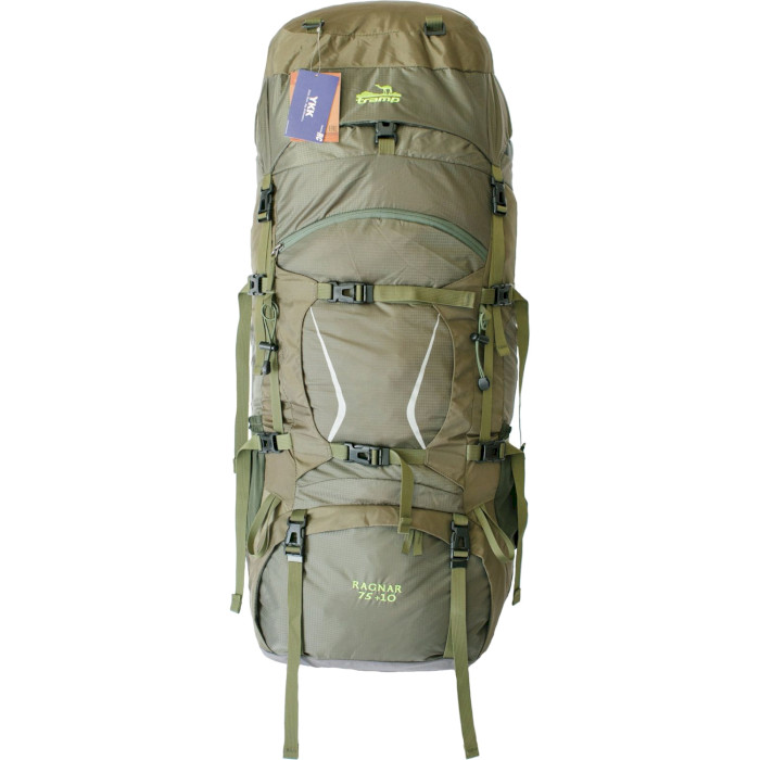 Туристический рюкзак TRAMP Ragnar 75+10 Green (TRP-044-GREEN)