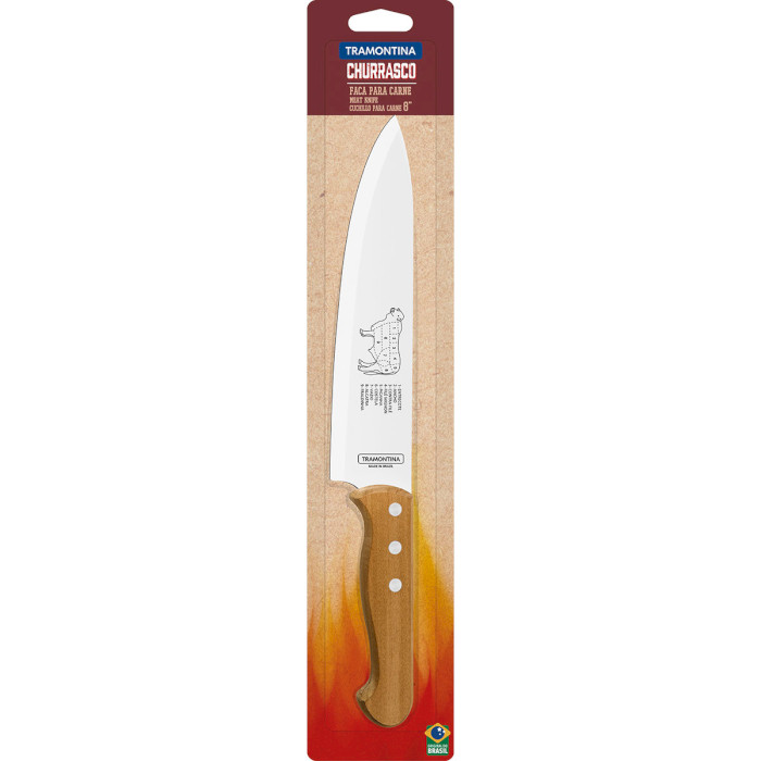 Нож кухонный для мяса TRAMONTINA Barbecue 203мм (22938/108)