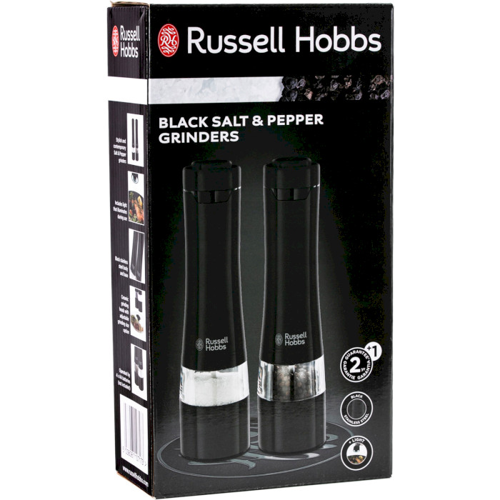 Набір електричних млинів для солі та перцю RUSSELL HOBBS 28010-56 Black
