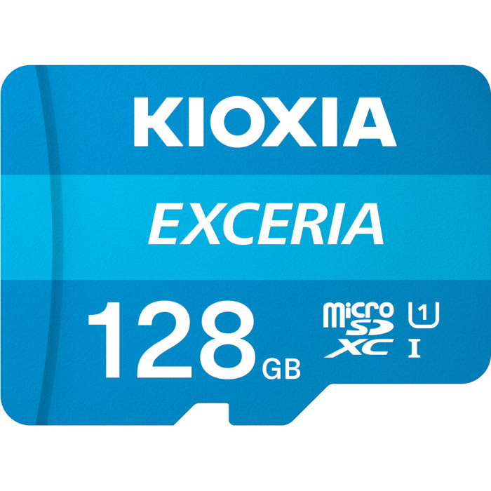 Карта пам'яті KIOXIA (Toshiba) microSDXC Exceria 128GB UHS-I Class 10 + SD-adapter (LMEX1L128GG2)