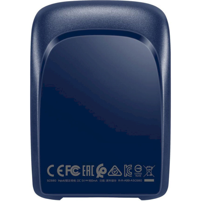Портативний SSD диск ADATA SC680 1.92TB USB3.2 Gen1 Dark Blue (ASC680-1T92U32G2-CBL)