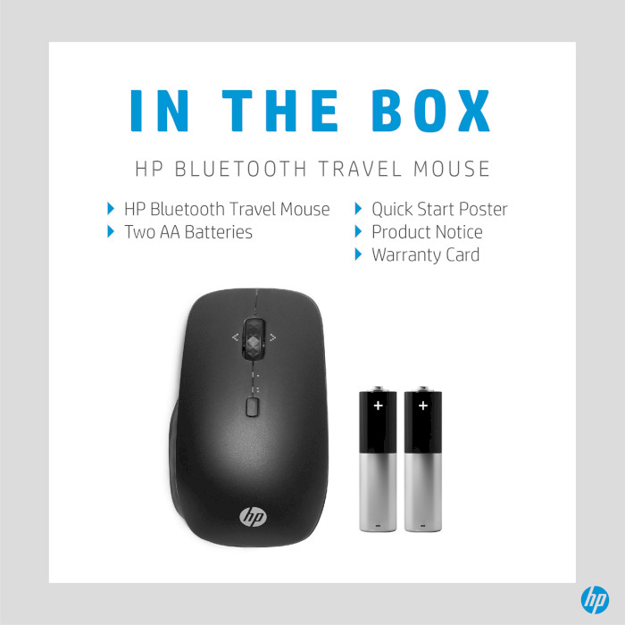 Мышь HP Bluetooth Travel (6SP25AA)