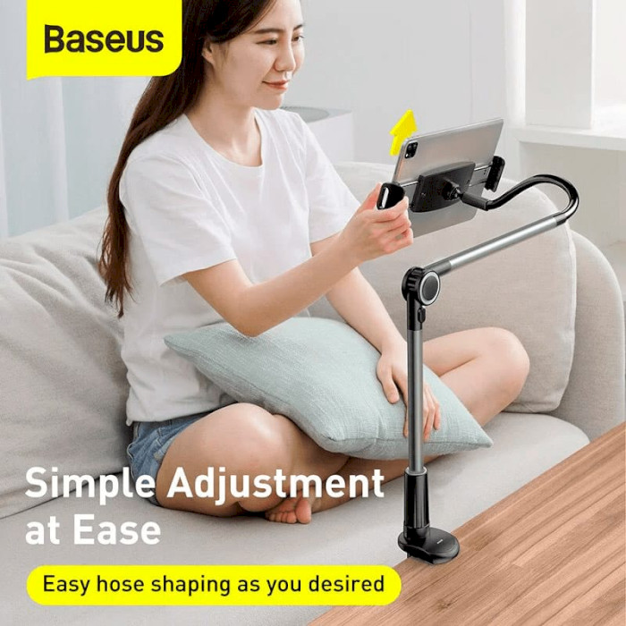 Тримач для смартфона BASEUS Unlimited Adjustment Lazy Phone Holder Sky Gray (SULR-0G)