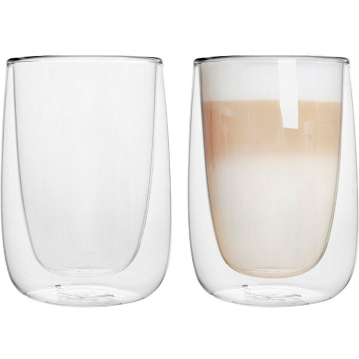 Набор стаканов с двойными стенками FLORINA Malachit 2x250мл (3K6602)