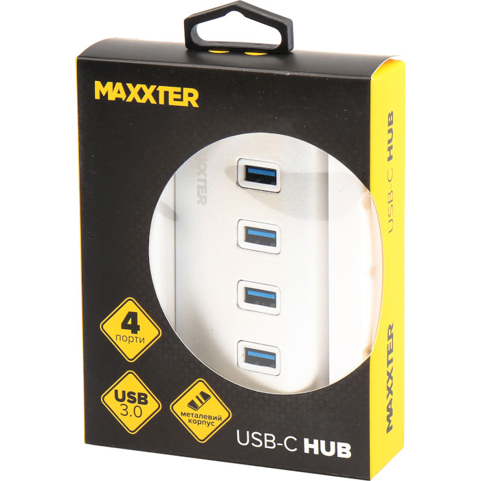 USB хаб MAXXTER HU3C-4P-01