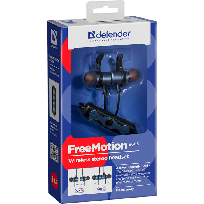 Наушники DEFENDER FreeMotion B685 (63685)