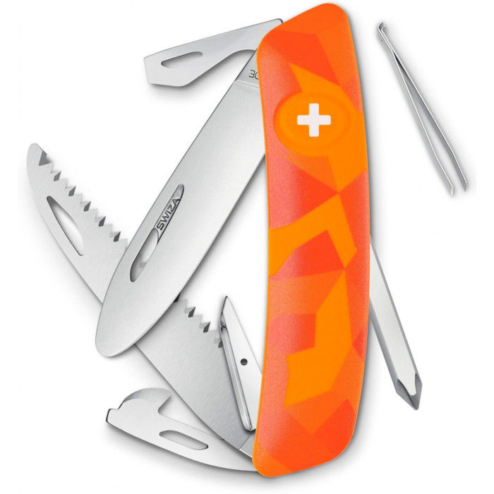 Швейцарский нож SWIZA J06 Orange Urban (KNI.0061.2071)