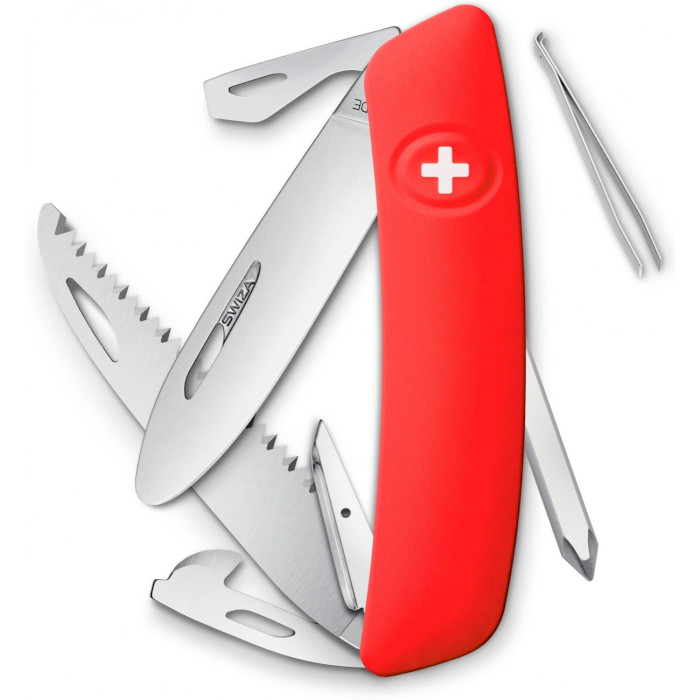 Швейцарский нож SWIZA J06 Red (KNI.0061.1001)
