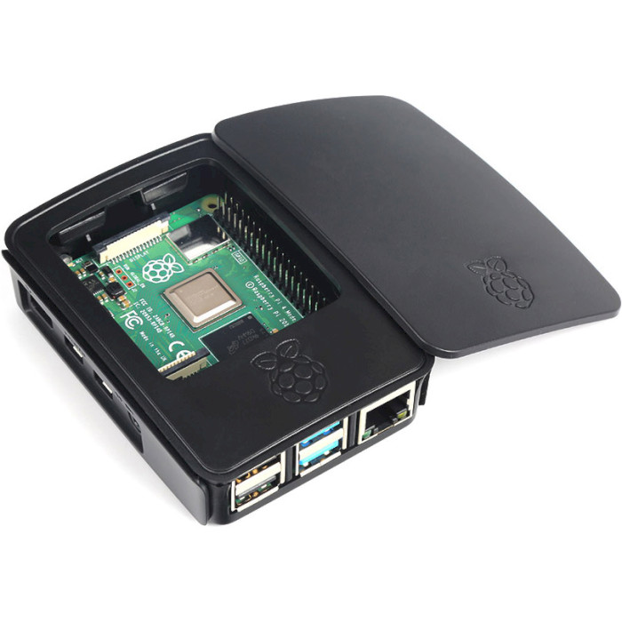 Корпус RASPBERRY PI 4 model B Black (RA548/SC0230)