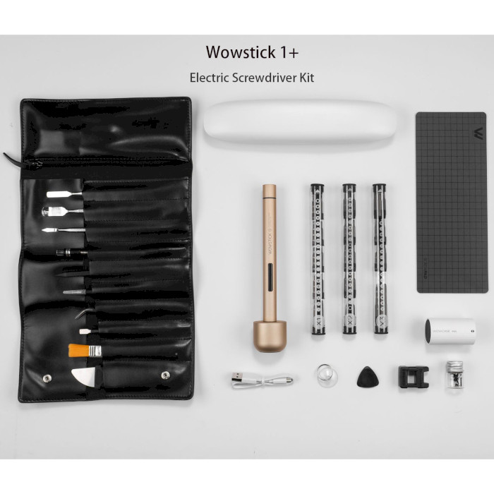 Электроотвёртка XIAOMI Wowstick 1+ Precision Electric Screwdriver Set Cordless Chargeable DIY Repair Tools Kit (01020102)