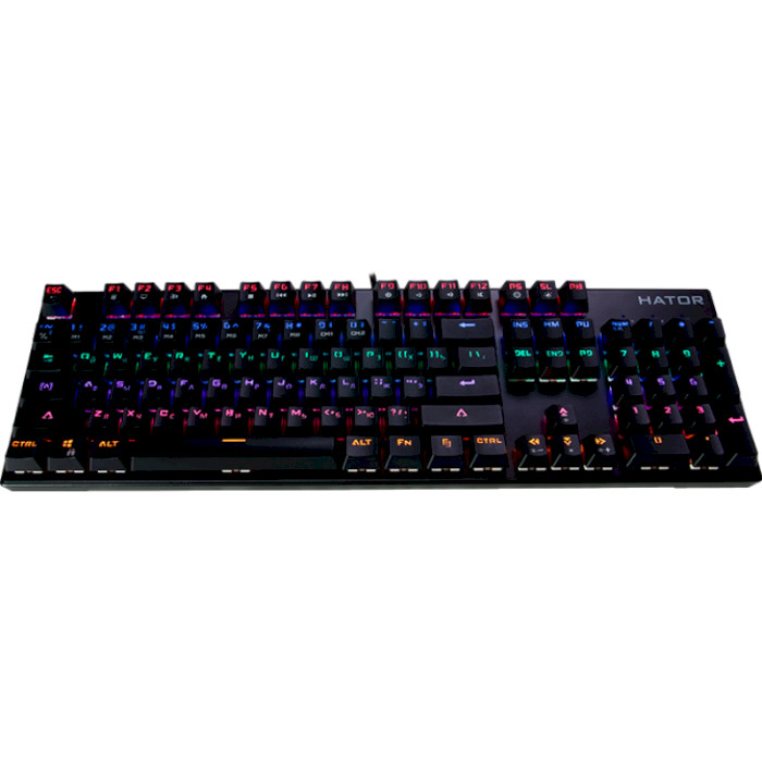 Клавіатура HATOR Starfall Rainbow Origin Blue Black (HTK-609)