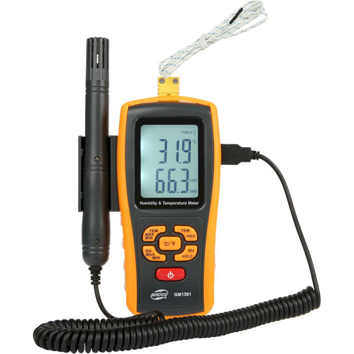 Профессиональный термогигрометр BENETECH GM1361