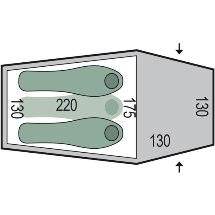 Намет 3-місний PINGUIN Summit 3 Dural Green (116342)