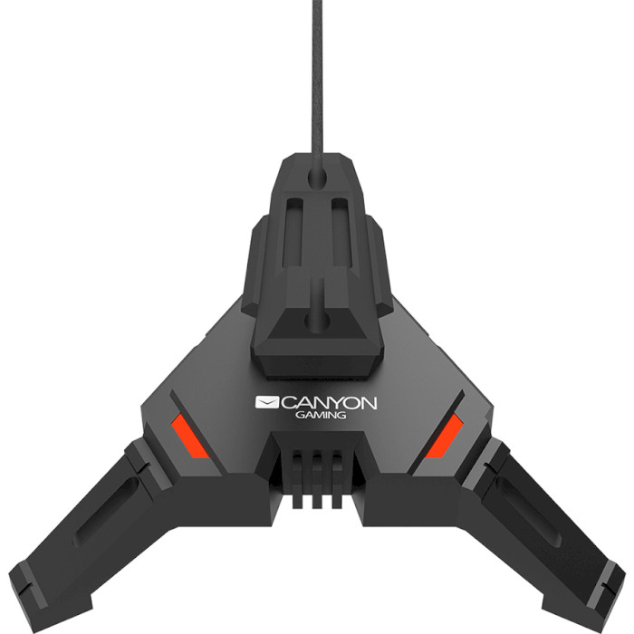 Держатель кабеля с USB-хабом CANYON CND-GWH100
