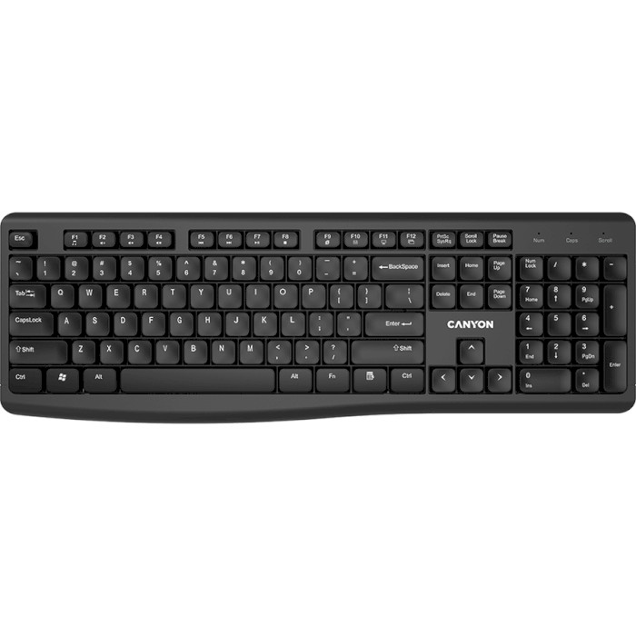 Клавіатура бездротова CANYON KB-W50 RU (CNS-HKBW05-RU)