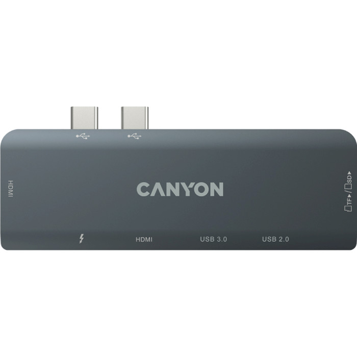 Порт-репликатор CANYON DS-5 USB-C Multiport Docking Station 7-in-1 (CNS-TDS05B)