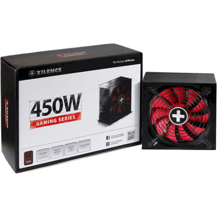 Блок живлення 450W XILENCE Gaming XP450R10 (XN213)