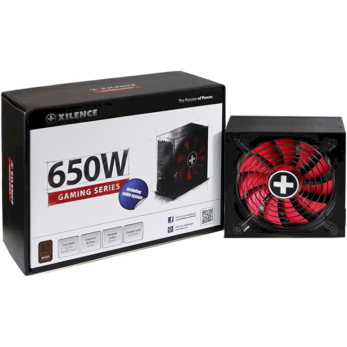 Блок питания 650W XILENCE Gaming XP650R10 (XN220)