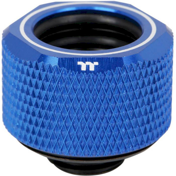 Фітінг THERMALTAKE Pacific C-PRO G1/4 PETG Tube 16mm OD Compression 6-Pack Blue (CL-W210-CU00BU-B)